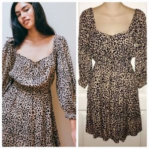 Billabong Leopard Print Riviera Dress